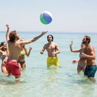 Logo trade mainoslahja kuva: Monivärinen rantapallo PALM SPRINGS