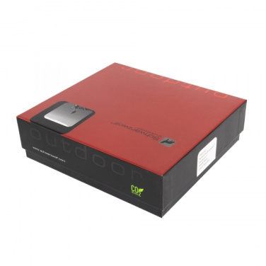 Logotrade mainoslahjat kuva: Lonkkapullo MADONIE Schwarzwolf