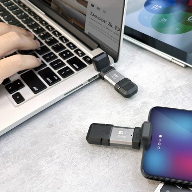 Logotrade mainoslahja ja liikelahja kuva: Pendrive Silicon Power Mobile - C51 3.2, 64 Gt