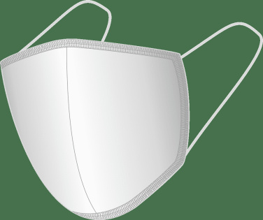 Logotrade mainoslahja ja liikelahja kuva: BLACK-BLACK puuvillamaski 140116500