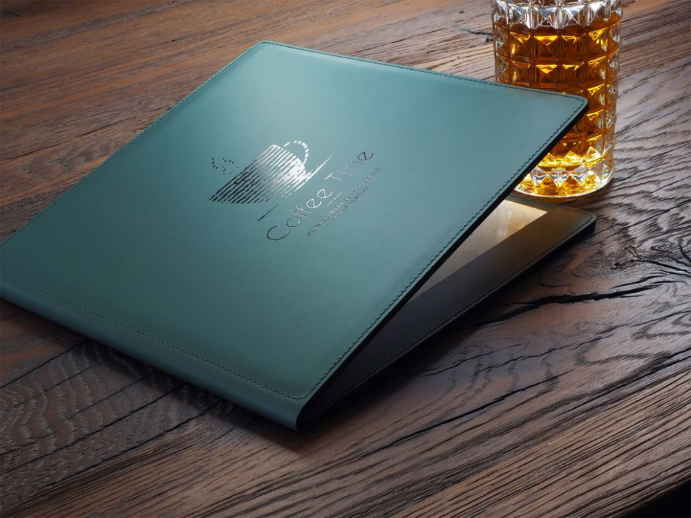 Logo trade mainoslahja ja liikelahja tuotekuva: Menukansi Fine Dining 1060094