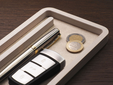 Logotrade mainoslahja tuotekuva: Puinen työpöydän järjestäjä 1818121