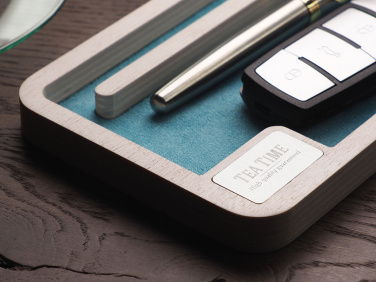 Logotrade mainostuote tuotekuva: Puinen työpöydän järjestäjä 1818121