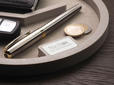 Logo trade mainostuotet tuotekuva: Puinen työpöydän järjestäjä 1817121