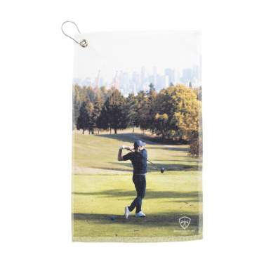 Logotrade mainostuote tuotekuva: Golfpyyhe 400 g/m² 30x50