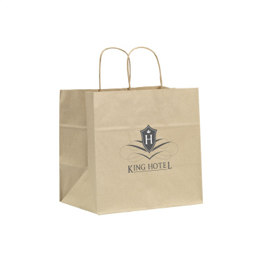 Logo trade liikelahjat mainoslahjat kuva: Leaf It Bag kierrätetty ruohopaperi (90 g/m²) L