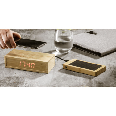 Logotrade mainostuotet kuva: Solar Powerbank 8000+ langaton laturi