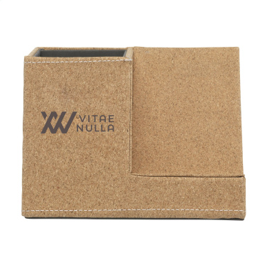 Logotrade mainostuote tuotekuva: Ecork Pen Holder Langaton laturi