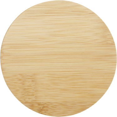 Logo trade liikelahjat tuotekuva: Leona 350 ml:n lasikuppi bambukannella