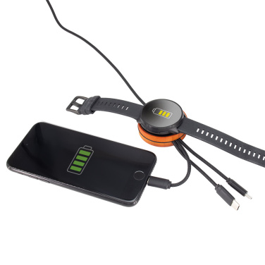 Logo trade liikelahja kuva: Iso kaapeli 4in1 valaistulla logolla - i5w