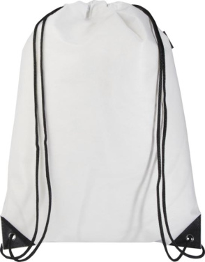 Logotrade mainoslahja ja liikelahja kuva: Evergreen GRS-kierrätetty nyörisulkimellinen kuitukangaskassi 5 l