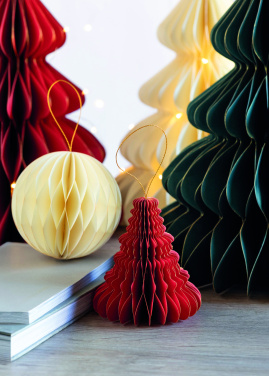 Logo trade mainostuote kuva: Paperinen joulukuusen koriste