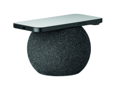 Logo trade liikelahja kuva: 15W langaton laturi/kaiutin