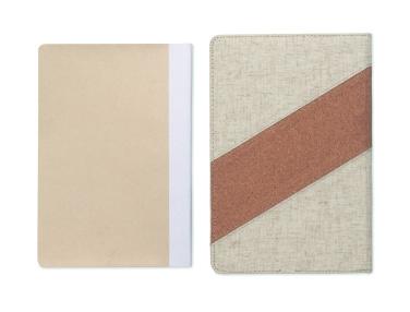 Logo trade liikelahja mainoslahja tuotekuva: A5-muistikirja/ 15 W laturi