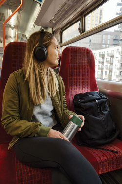 Logo trade mainostuotet tuotekuva: Musta+Blum-eristetty matkamuki ruostumatonta terästä