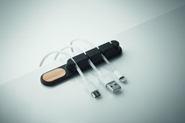 Logotrade mainoslahja ja liikelahja kuva: Silikoninen kaapelijärjestäjä