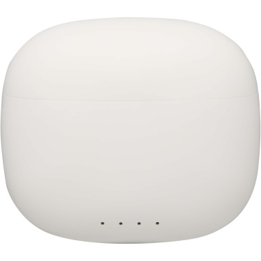 Logo trade mainoslahja ja liikelahja tuotekuva: Alterf kierrätysmuovista valmistetut langattomat True Wireless Bluetooth® -kuulokkeet silikonisilla korvasovittimilla