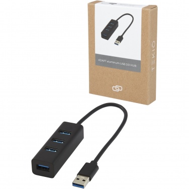 Logotrade firminės dovanos nuotrauka: ADAPT aliuminio USB 3.0 šakotuvas