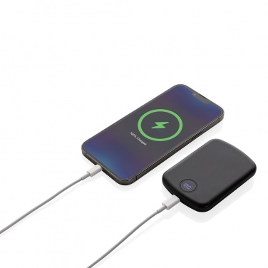 Logotrade verslo dovanos nuotrauka: MagBoost RCS perdirbto plastiko 5000 mah magnetinis maitinimo blokas