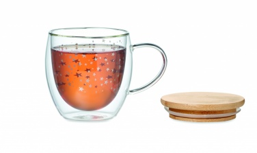 Logotrade firminės dovanos nuotrauka: Dvigubos sienelės borosilikatinis puodelis