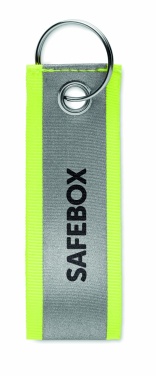 Logotrade reklaminės dovanos nuotrauka: Šviesą atspindintis raktų pakabukas Reflekey