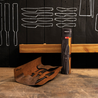 Logotrade dovana nuotrauka: BOSKA sūrio peilių rinkinys Monaco+ Black