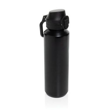 Logotrade reklaminės dovanos nuotrauka: Via RCS Re-steel rakinamas sportinis butelis 600ml