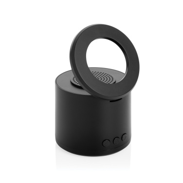 Logotrade reklaminiai produktai nuotrauka: „Magpulse RCS“ perdirbto plastiko 3 W garsiakalbis su magnetiniu laikikliu