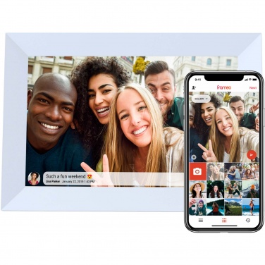 Logotrade Ideja dāvanas foto: Prixton Prado 10" Frameo wifi digitālais foto rāmis