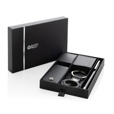 Logotrade korporatīvās dāvanas foto: SP Tula RCS sertificēts rPU 3 gabalu luksusa dāvanu komplekts