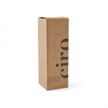 Logotrade Ideja dāvanas foto: VINGA Ciro RCS pārstrādāta vakuuma pudele 300ml