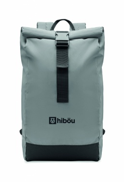 Logotrade Ideja dāvanas foto: Atstarojoša Rolltop mugursoma