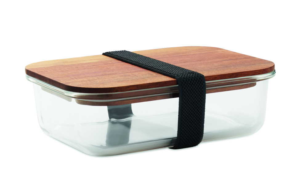 Logotrade ziemassvētku dāvanas foto: Stikla pusdienu kaste 800ml