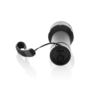 Logotrade biznesa dāvanas foto: Flara RSC pārstrādātas plastmasas USB uzlādējama lukturītis