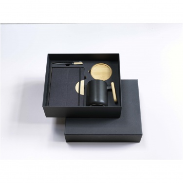 Логотрейд бизнес-подарки картинка: Laura подарочный набор из блокнота формата А5 и шариковой ручки