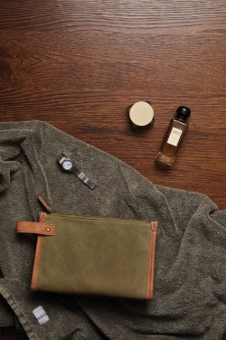 Логотрейд pекламные cувениры картинка: Косметичка VINGA Bosler GRS из переработанного холста