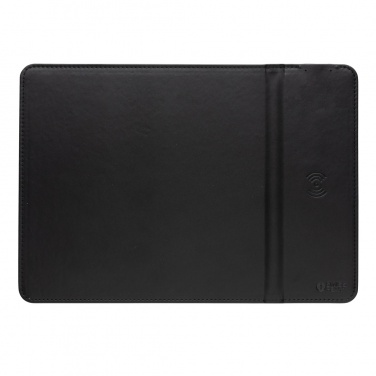 Лого трейд pекламные продукты фото: Коврик для мыши Swiss Peak RCS из переработанного полиуретана мощностью 10 Вт с беспроводной зарядкой