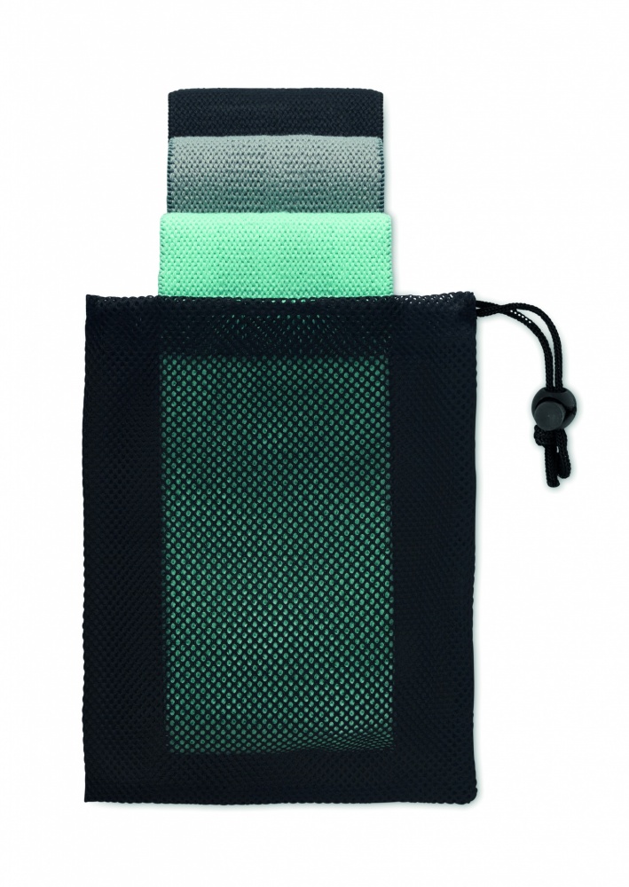 Лого трейд pекламные cувениры фото: Ленты для фитнеса в мешочке