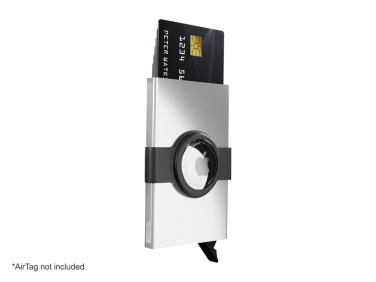 Логотрейд pекламные подарки картинка: Футляр для кредитных карт RFID с держателем для AirTag 2163108