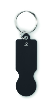 Логотрейд бизнес-подарки картинка: Key ring with trolley token