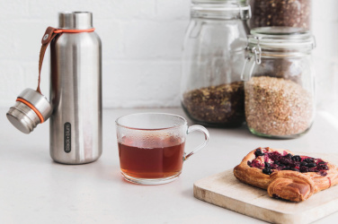 Логотрейд pекламные подарки картинка: Черная+Blum термобутылка для воды маленькая 500 мл