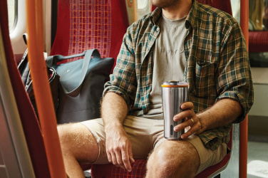 Логотрейд pекламные продукты картинка: Черный+Blum термостакан для путешествий 600 мл