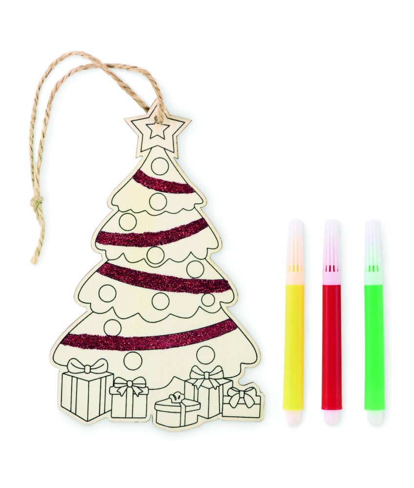 Логотрейд pекламные cувениры картинка: Christmas tree ornament