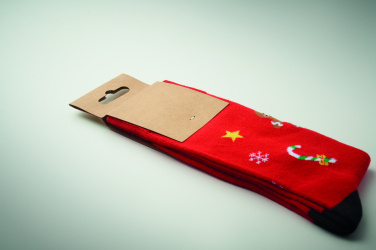 Лого трейд бизнес-подарки фото: Pair of Christmas socks L