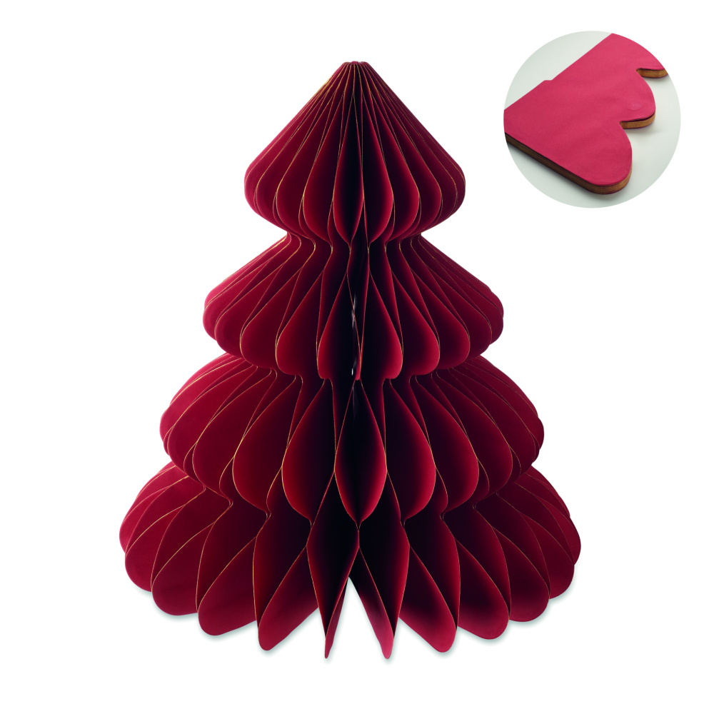 Лого трейд pекламные подарки фото: Paper Xmas tree decoration