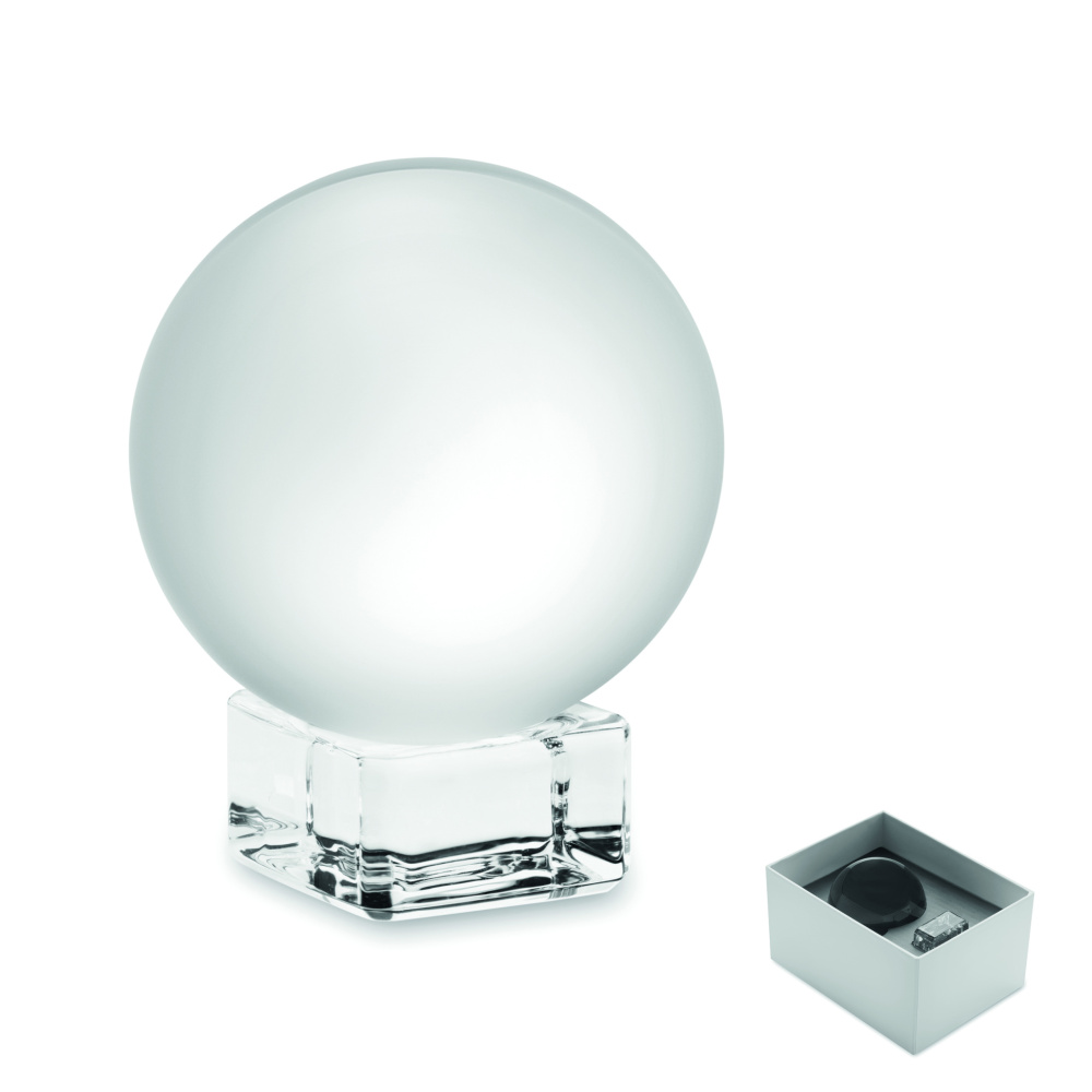 Логотрейд pекламные cувениры картинка: Glass round award