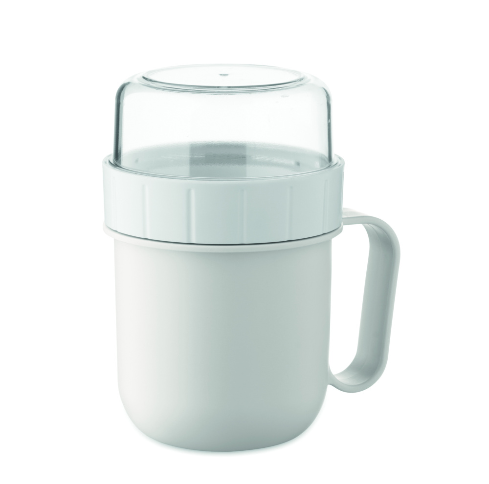 Логотрейд pекламные продукты картинка: On the go cup in PP 450 ml