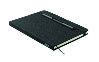 Логотрейд pекламные cувениры картинка: A5 notebook with phone holder