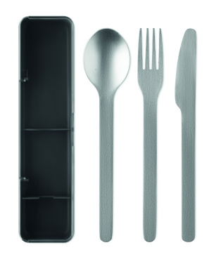 Логотрейд pекламные продукты картинка: Stainless steel cutlery set