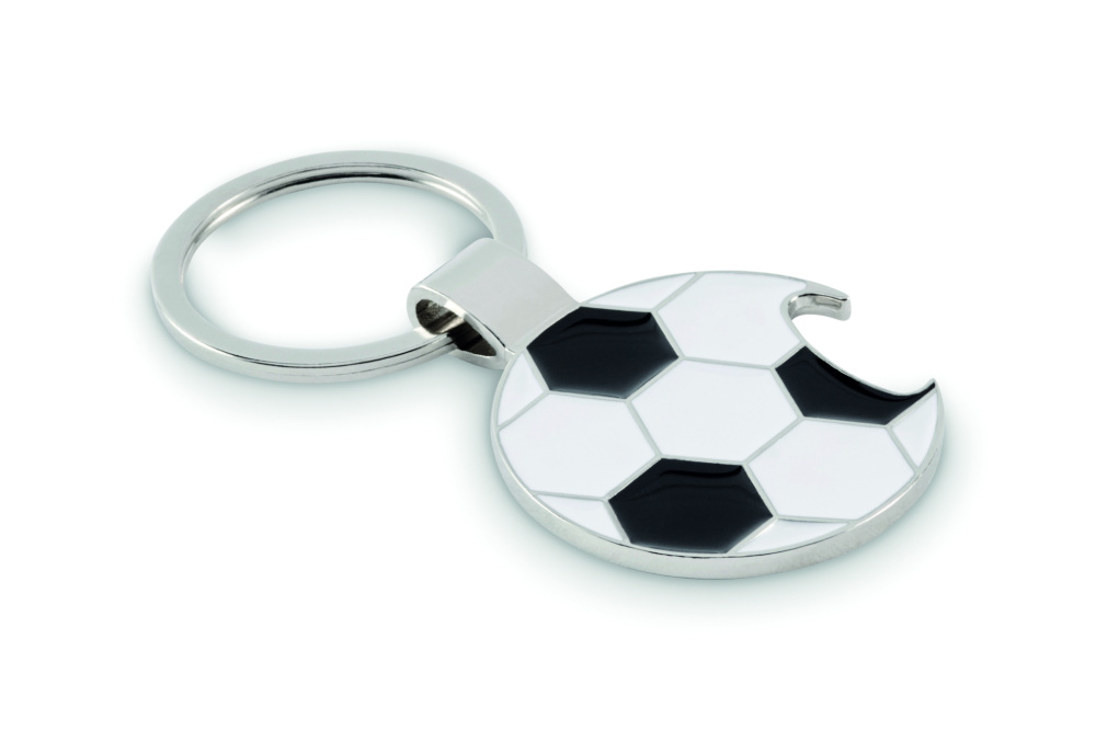 Лого трейд pекламные подарки фото: Football keyring with opener